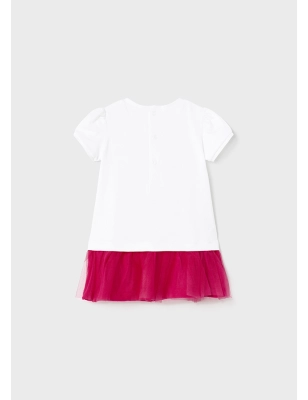 Vestido Combinado Tul Mayoral