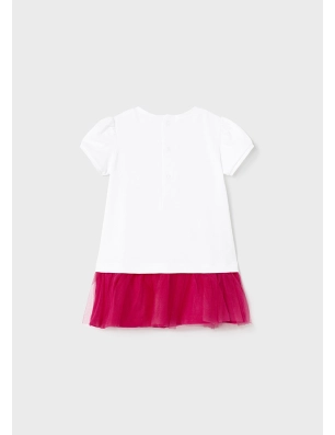 Vestido Combinado Tul Mayoral