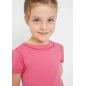Camiseta M/C Bordado Calado Mayoral