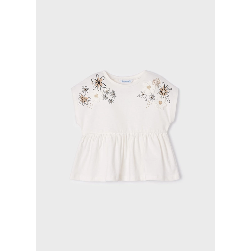 Camiseta M/C Bordados Mayoral