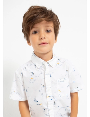 Camisa M/C Estampada Mayoral