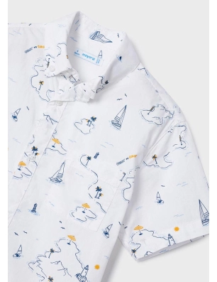 Camisa M/C Estampada Mayoral