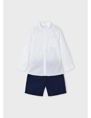 Conj. Bermuda Camisa M/L Mao Mayoral