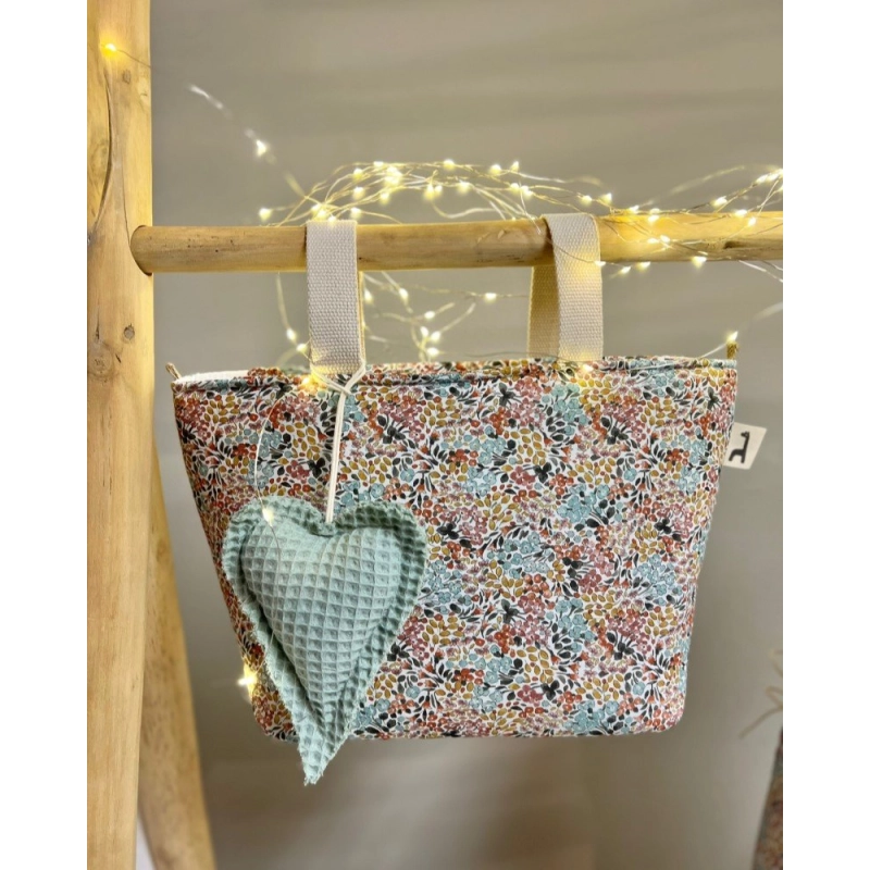 Bolso Minibag Two Melissa de Giraffa Bianca e Blu