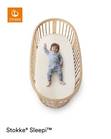 Cama Cuna Convertible Sleepi V3 de Stokke natural