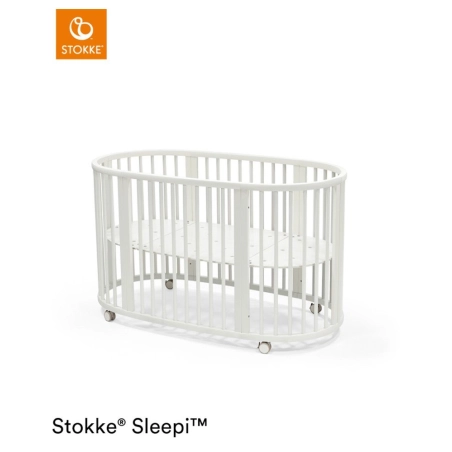 Cama Cuna Convertible Sleepi V3 de Stokke Blanco