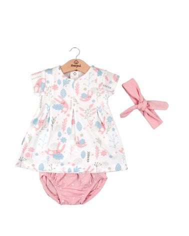 Vestido+Braga+Cinta Babybol