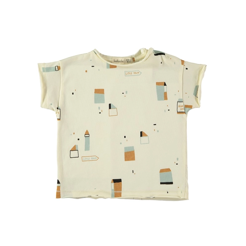 Camiseta M/C Little Town Babyclic