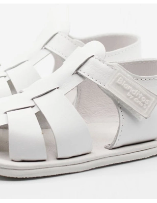 Sandalia Blanditos Cielo Tiras de Crio's Blanco