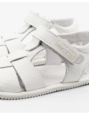 Sandalia Blanditos Algodón de Crio's Blanco