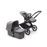 Cochecito 2 piezas Bugaboo Fox 5 Completo Negro / Gris Melange