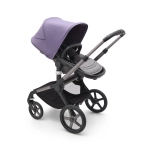 Cochecito 2 piezas Bugaboo Fox 5 Grafito / Gris Melange - Astro Purple