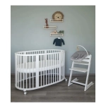 Cama Cuna Convertible Sleepi V3 de Stokke blanco
