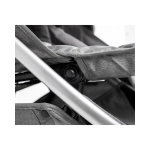 Cochecito Gemelar Easy Twin 4 de Baby Monsters Silver / Negro