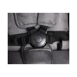 Cochecito Gemelar Easy Twin 4 de Baby Monsters Silver / Negro