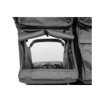 Cochecito Gemelar Easy Twin 4 de Baby Monsters Silver / Negro