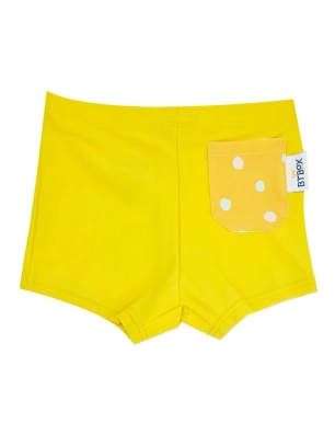Bañador Boxer Lunares de Btbox Mostaza