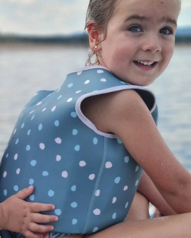 Chaleco Flotador Lunares de Btbox Verde