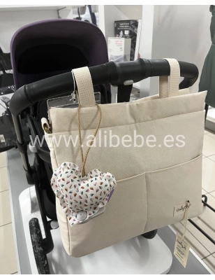 Colgante Corazón Iris de Giraffa Bianca e Blu