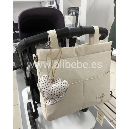 Colgante Corazón Iris de Giraffa Bianca e Blu