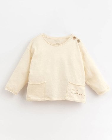 Camiseta Bebé Manga Larga Frase Play Up