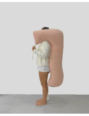 Cojín Medio Cuerpo de Simple Family Rosa Himalaya