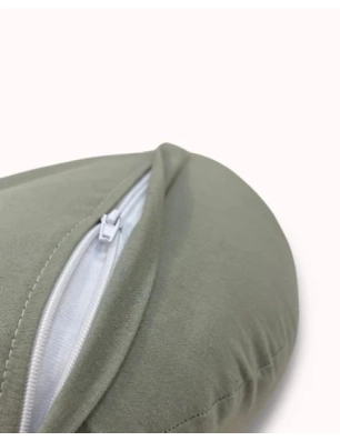 Cojín Lactancia Media Luna de Simple Family Gris Niebla