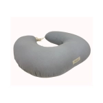 Cojín Lactancia Media Luna de Simple Family Gris Niebla