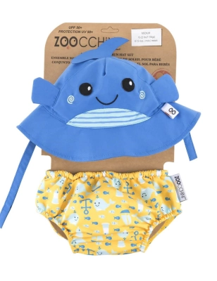 Bañador Pañal con Sombrero de Zoocchini