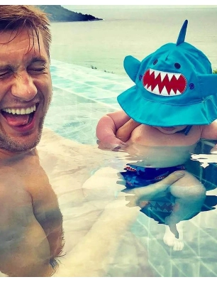 Bañador Pañal con Sombrero de Zoocchini Tiburón