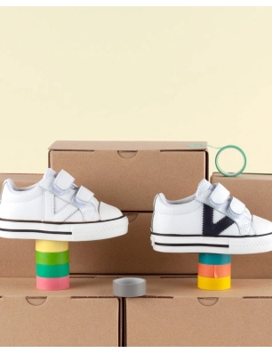 Zapatilla Tribu Lona Victoria Blanco