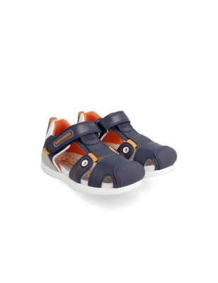 Sandalias Tiras Cerradas de Biomecanics Marino / Naranja
