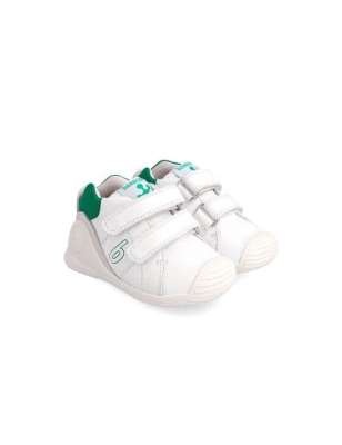 Deportivo Velcro Basico Biomecanics Blanco / Verde 222125