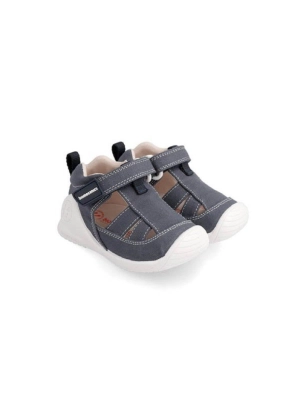 Sandalias Bioevolution Canvas de Biomecanics Marino