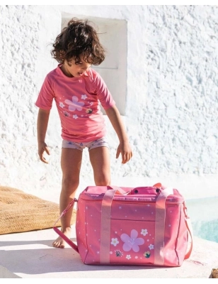 Bolsa Nevera Playa Flowers Monnëka
