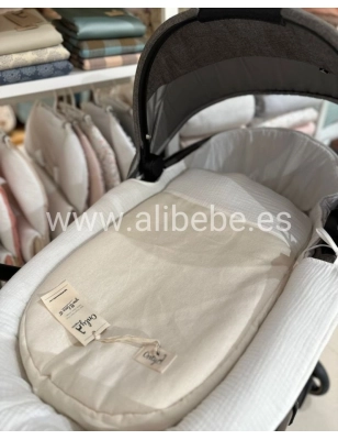 Saco Cuco Essenza Interior Bámbula Giraffa Bianca e Blu