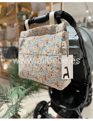 Bolsa Panera Walk Melissa Giraffa Bianca e Blu