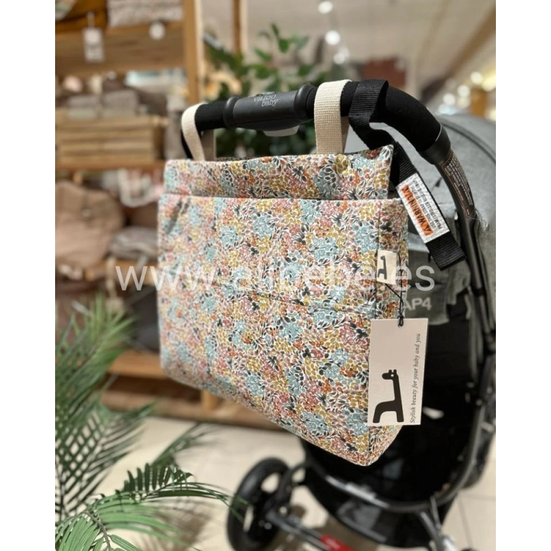 Bolsa Panera Walk Melissa Giraffa Bianca e Blu