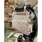 Bolsa Panera Walk Melissa Giraffa Bianca e Blu