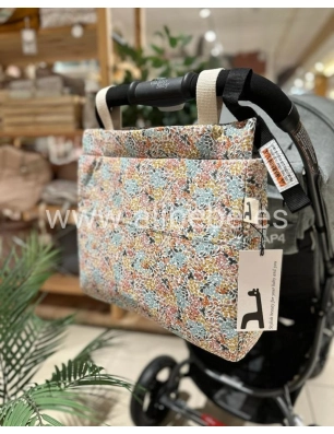 Bolsa Panera Walk Melissa Giraffa Bianca e Blu