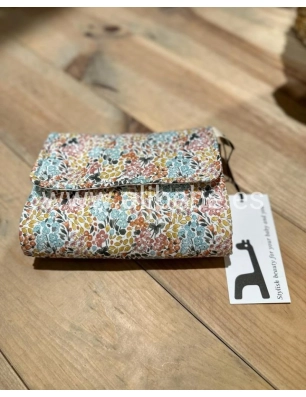 Cambiador de Viaje Melissa Giraffa Bianca e Blu