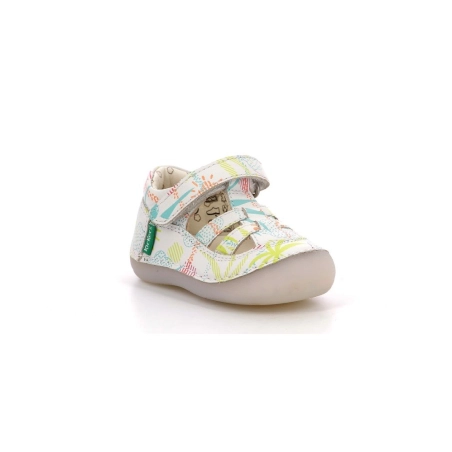 Sandalias Sushy Estampado Kickers Blanco