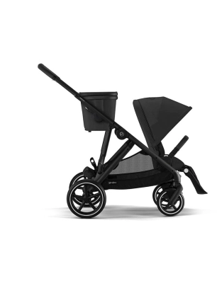 Cochecito Gemelar Gazelle S de Cybex Moon Black