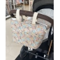 Saco Cuco Melissa Interior Bámbula Giraffa Bianca e Blu Saco Cuco Melissa Interior Bámbula Giraffa Bianca e Blu