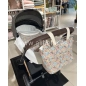 Saco Cuco Melissa Interior Bámbula Giraffa Bianca e Blu Saco Cuco Melissa Interior Bámbula Giraffa Bianca e Blu