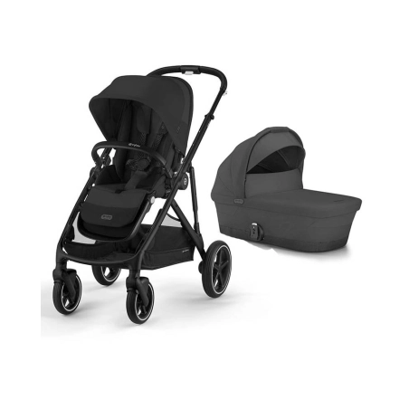 Cochecito de 2 piezas Gazelle S de Cybex Moon Black