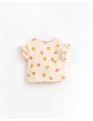 Camiseta Estampada de Algodón Orgánico Play Up