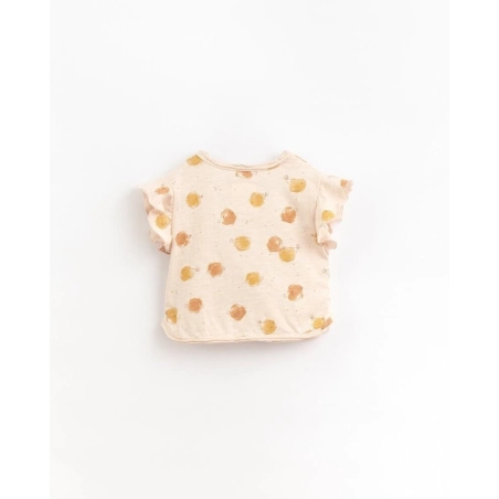 Camiseta Estampada de Algodón Orgánico Play Up