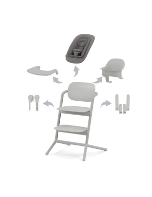 Trona Cybex Lemo 4 en 1 Suede Grey