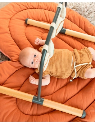 Alfombra de Juegos Corazón Childhome Terracota